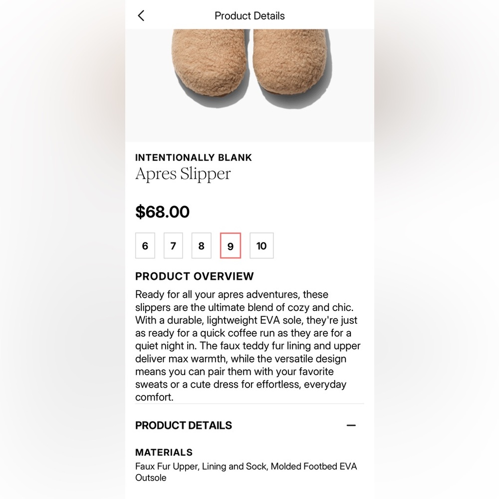 INTENTIONALLY BLANK Apres Slipper in Tan - Picture 2 of 6